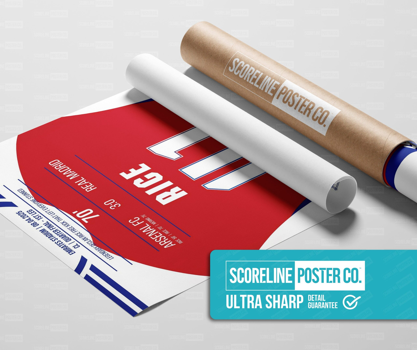 Declan Rice Shirt Poster - Image 3