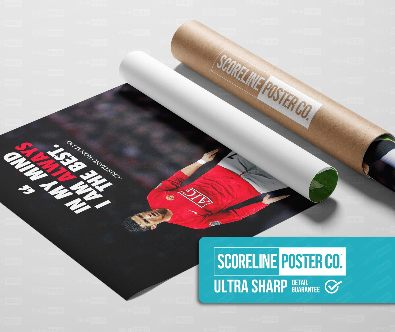 Cristiano Ronaldo 'Quote' Poster - Image 3