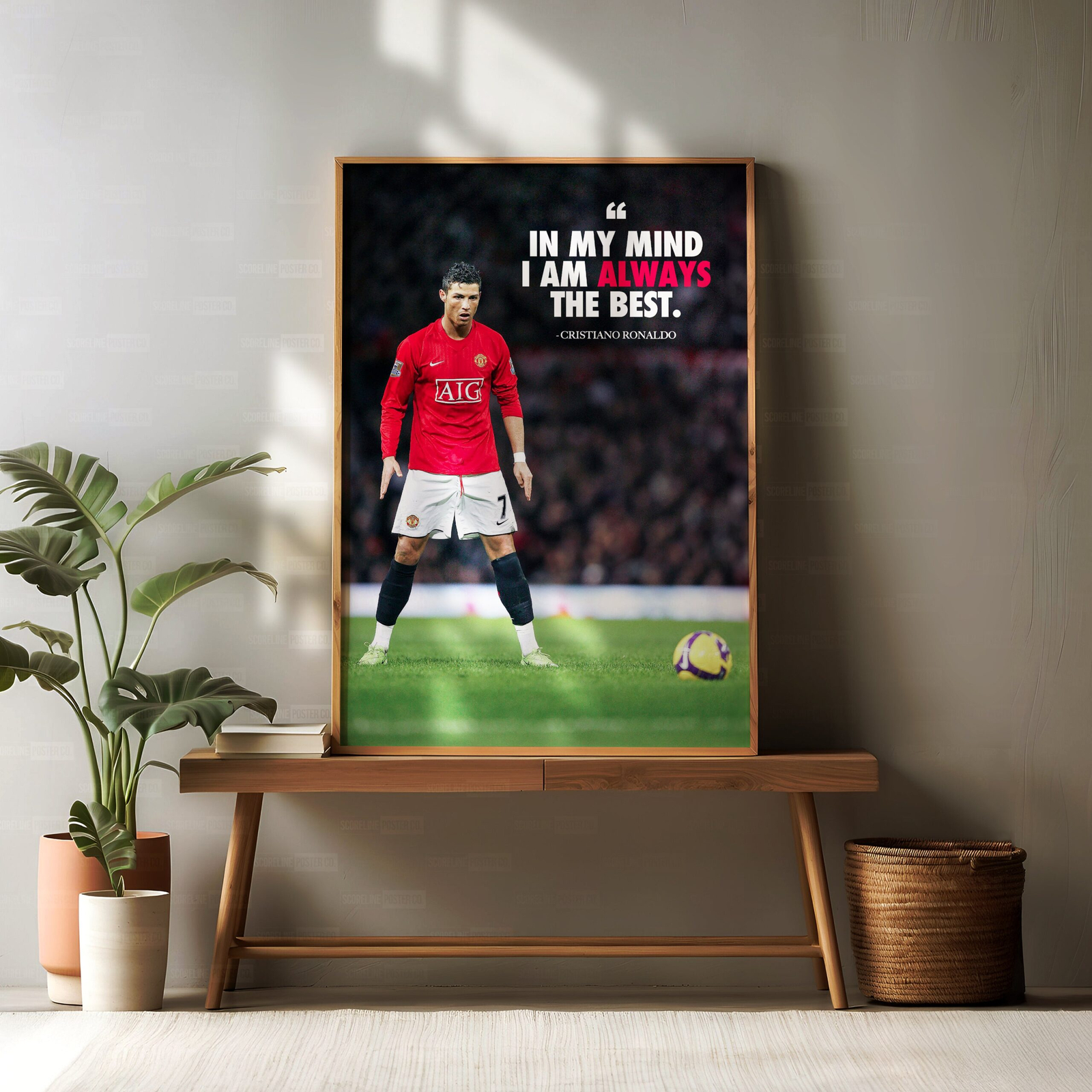 Cristiano Ronaldo 'Quote' Poster - Image 2