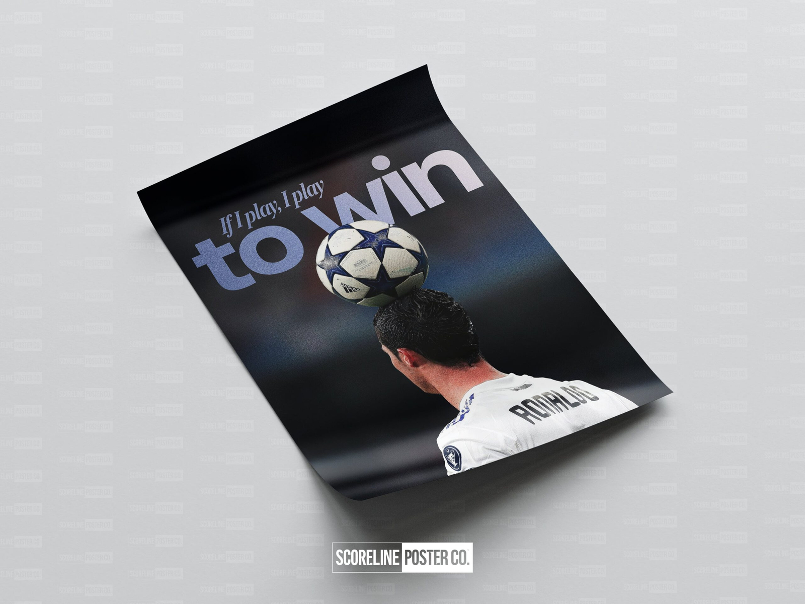 Cristiano Ronaldo 'Play To Win' Poster - Image 4