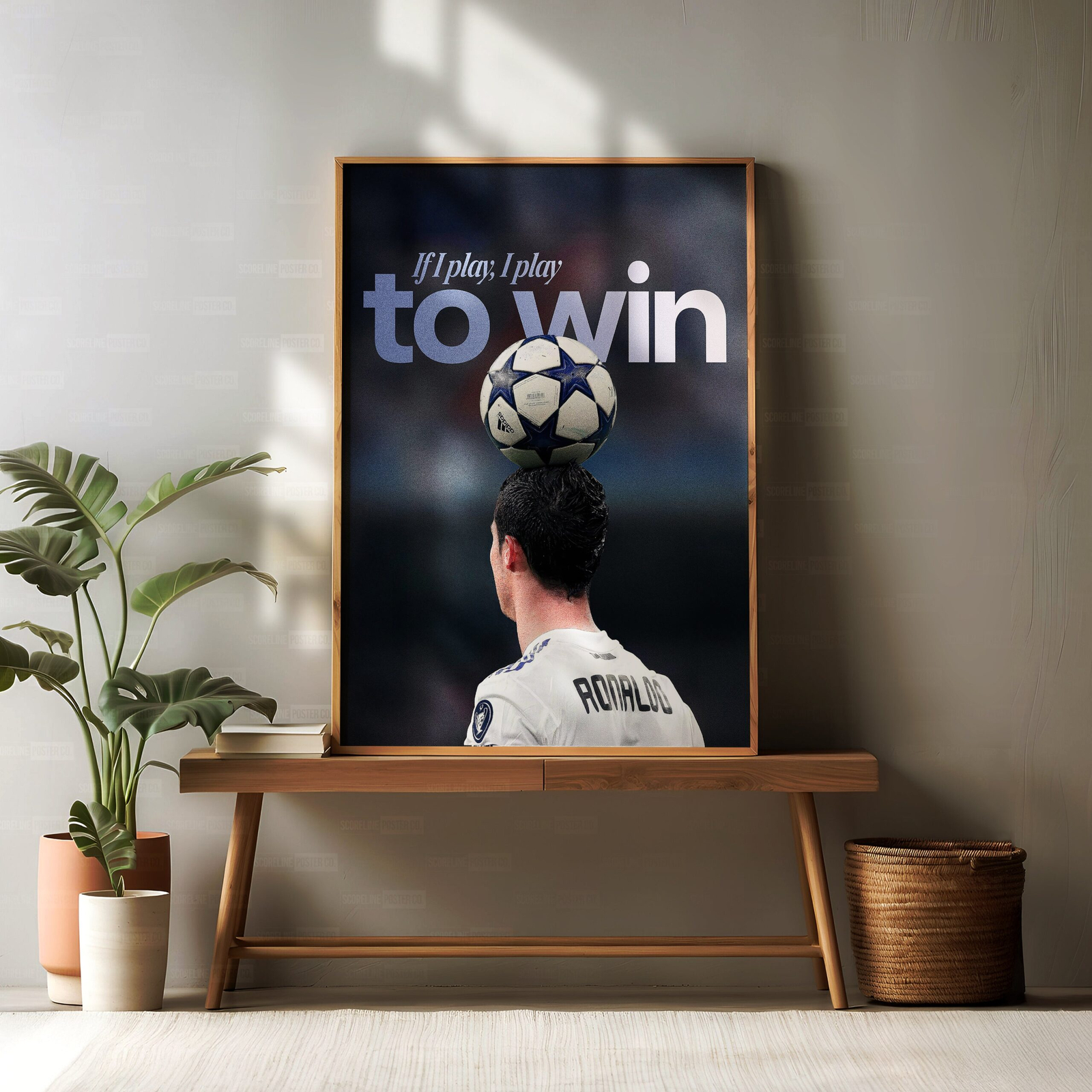 Cristiano Ronaldo 'Play To Win' Poster - Image 2