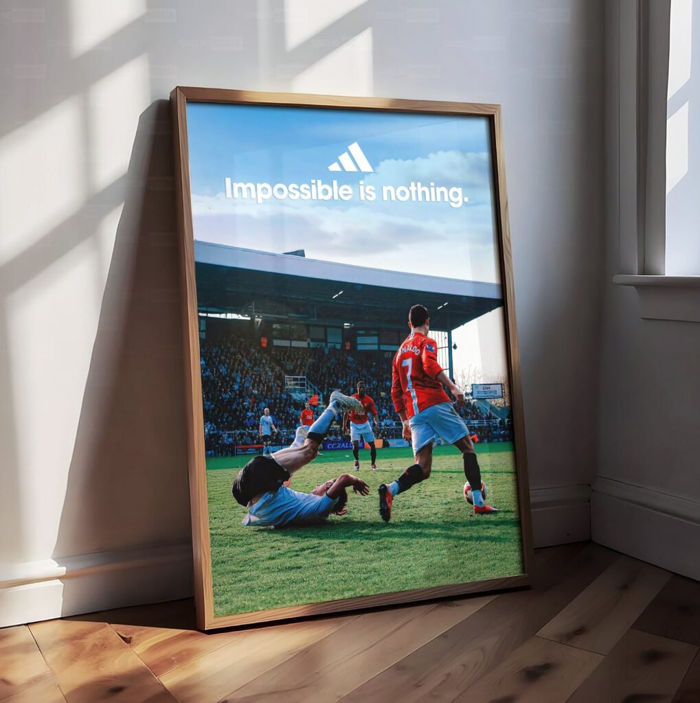 Cristiano Ronaldo 'Impossible Is Nothing' Poster