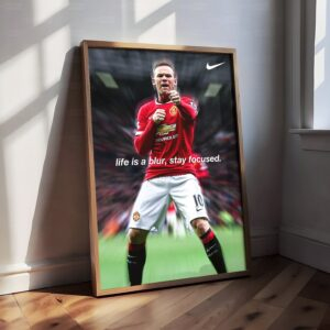 Wayne Rooney 'Blur' Poster
