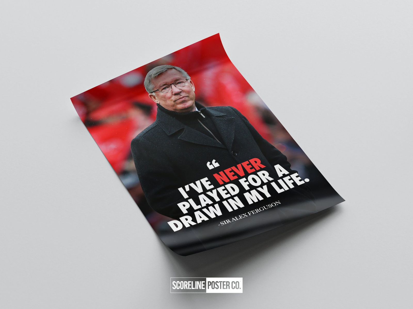 Sir Alex Ferguson 'Quote' Poster - Image 4