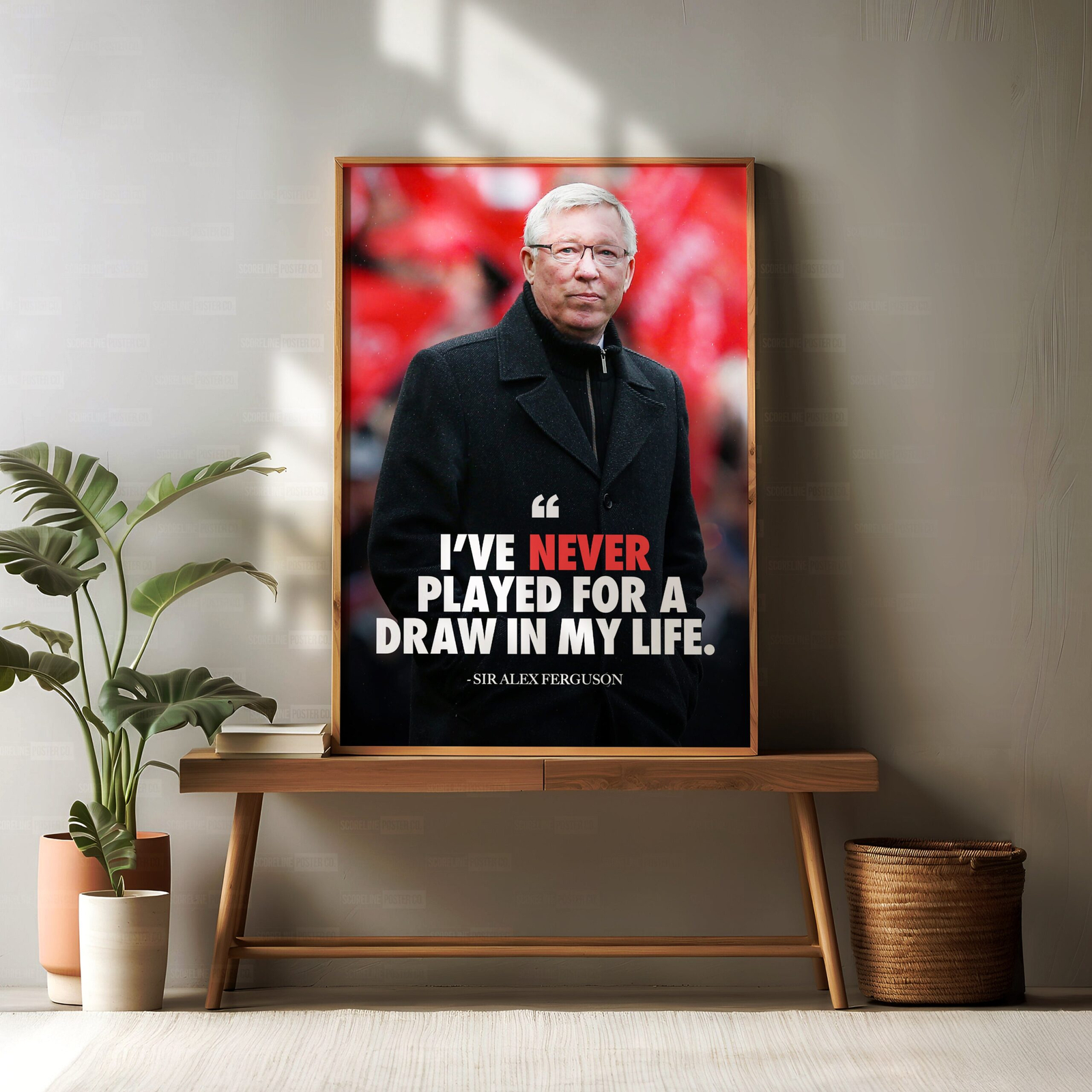 Sir Alex Ferguson 'Quote' Poster - Image 2