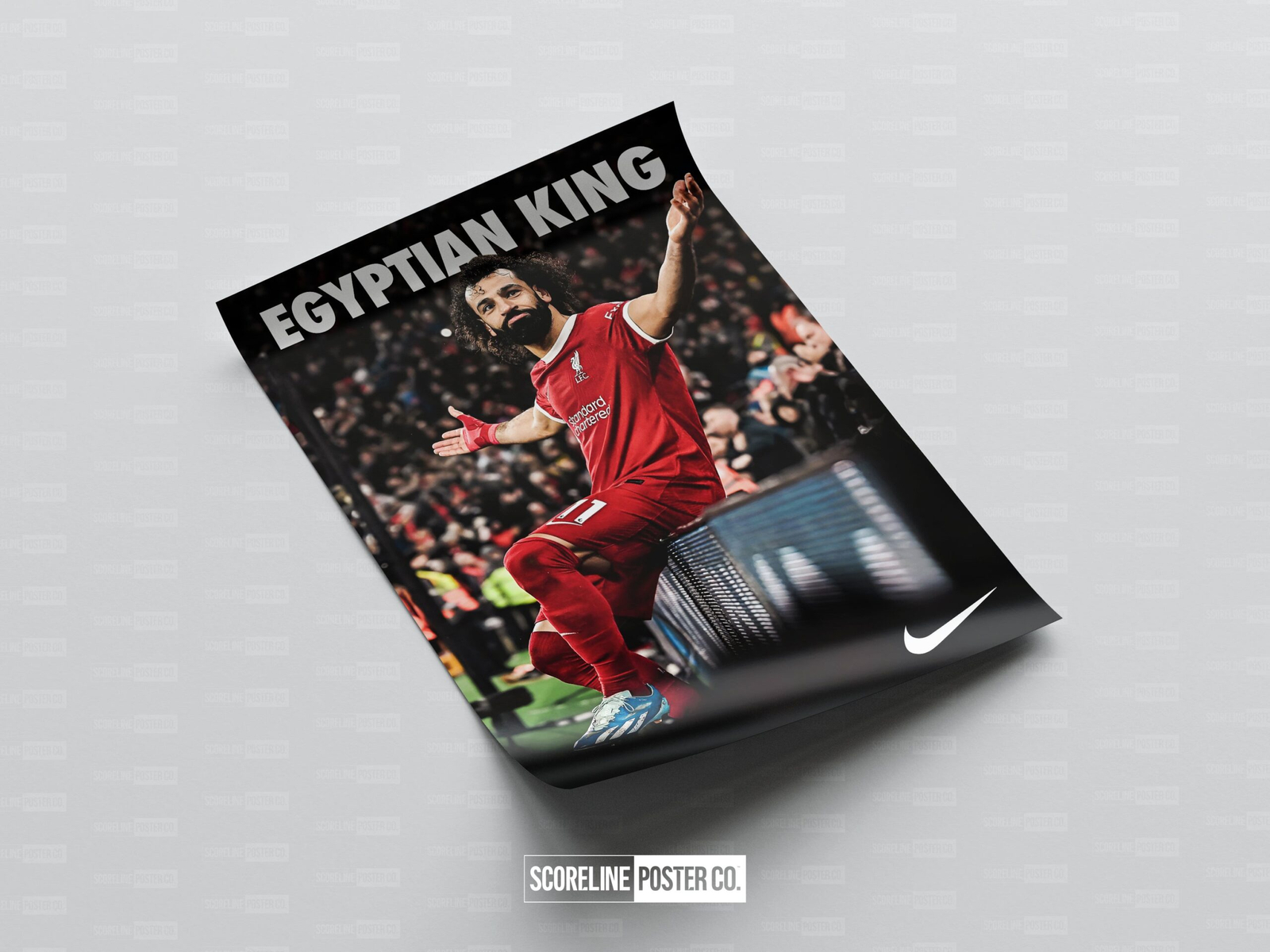 Mo Salah 'The Egyptian King' Celebration Poster - Image 4