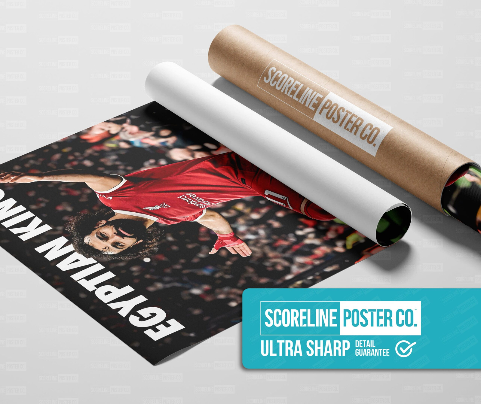 Mo Salah 'The Egyptian King' Celebration Poster - Image 3