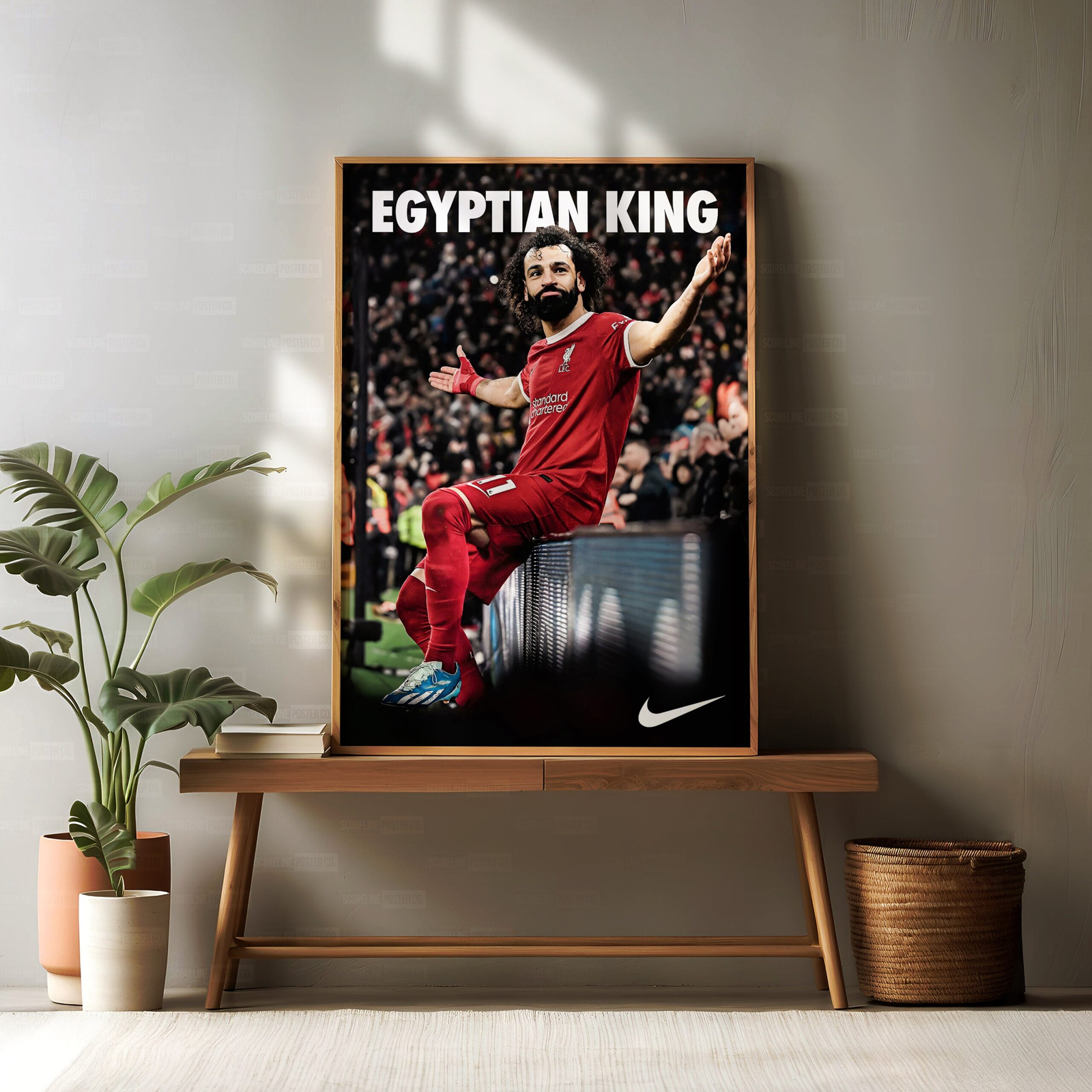 Mo Salah 'The Egyptian King' Celebration Poster - Image 2