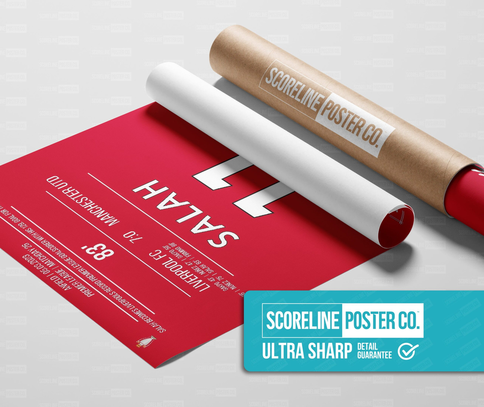 Mo Salah Shirt Poster - Image 3