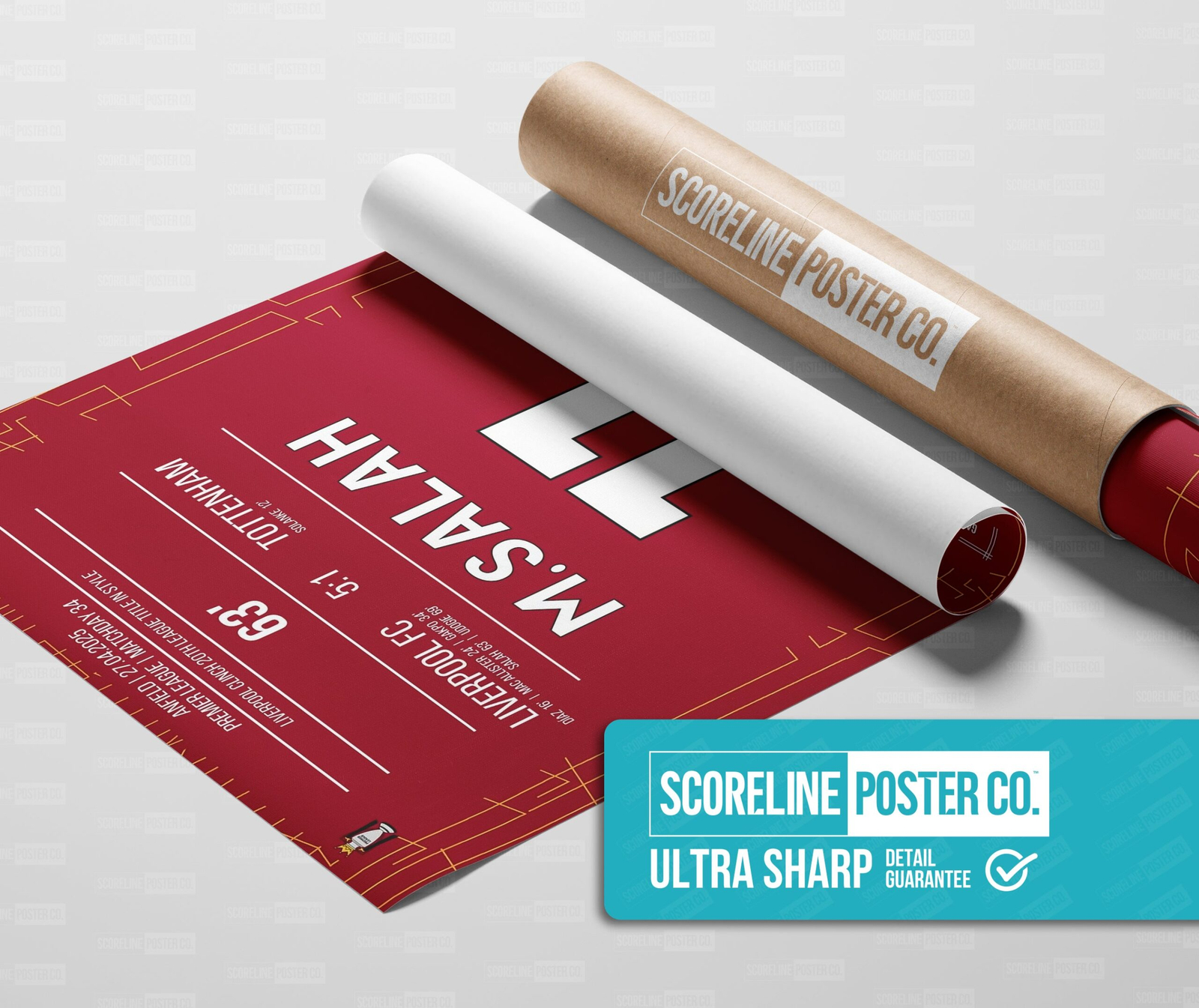 Mo Salah Shirt Poster - Image 3