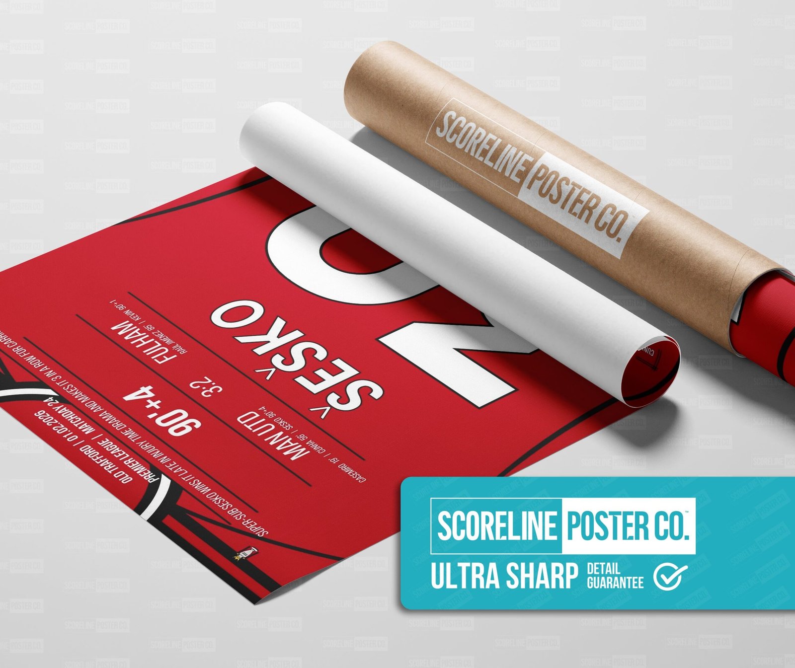 Benjamin Sesko Shirt Poster - Image 3