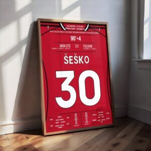 Benjamin Sesko Shirt Poster
