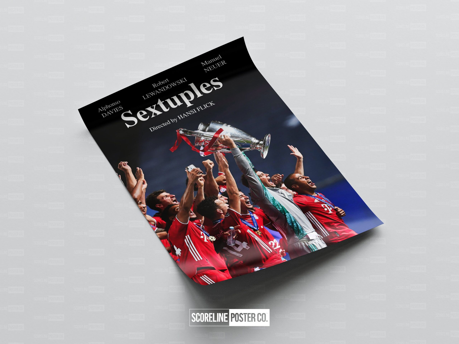Bayern Munich 'Sextuples' Poster - Image 4