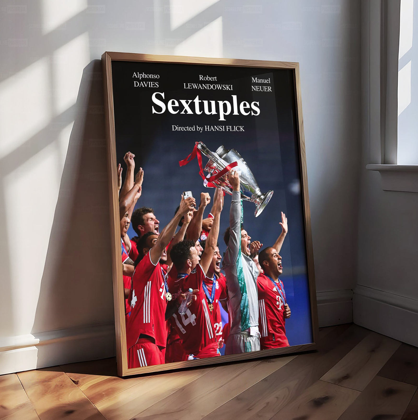 Bayern Munich 'Sextuples' Poster