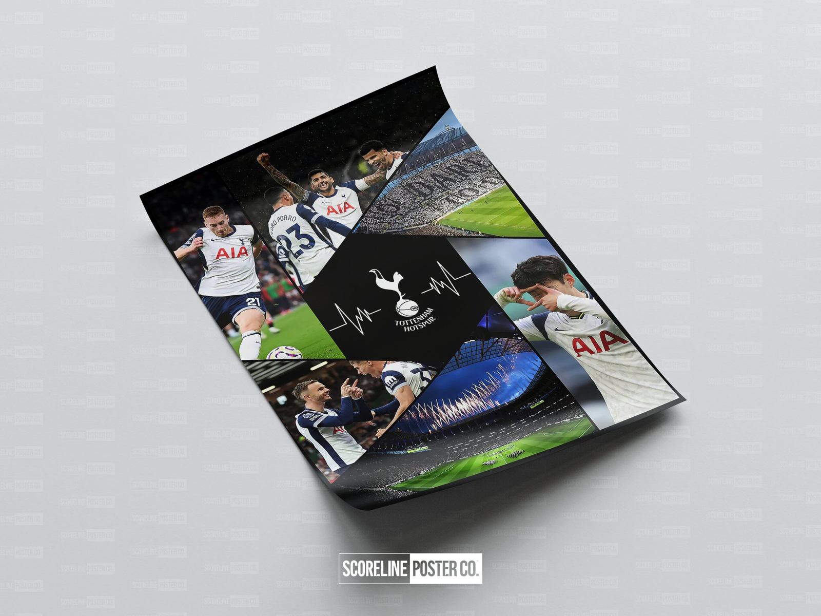 Spurs Collage Poster - Image 4