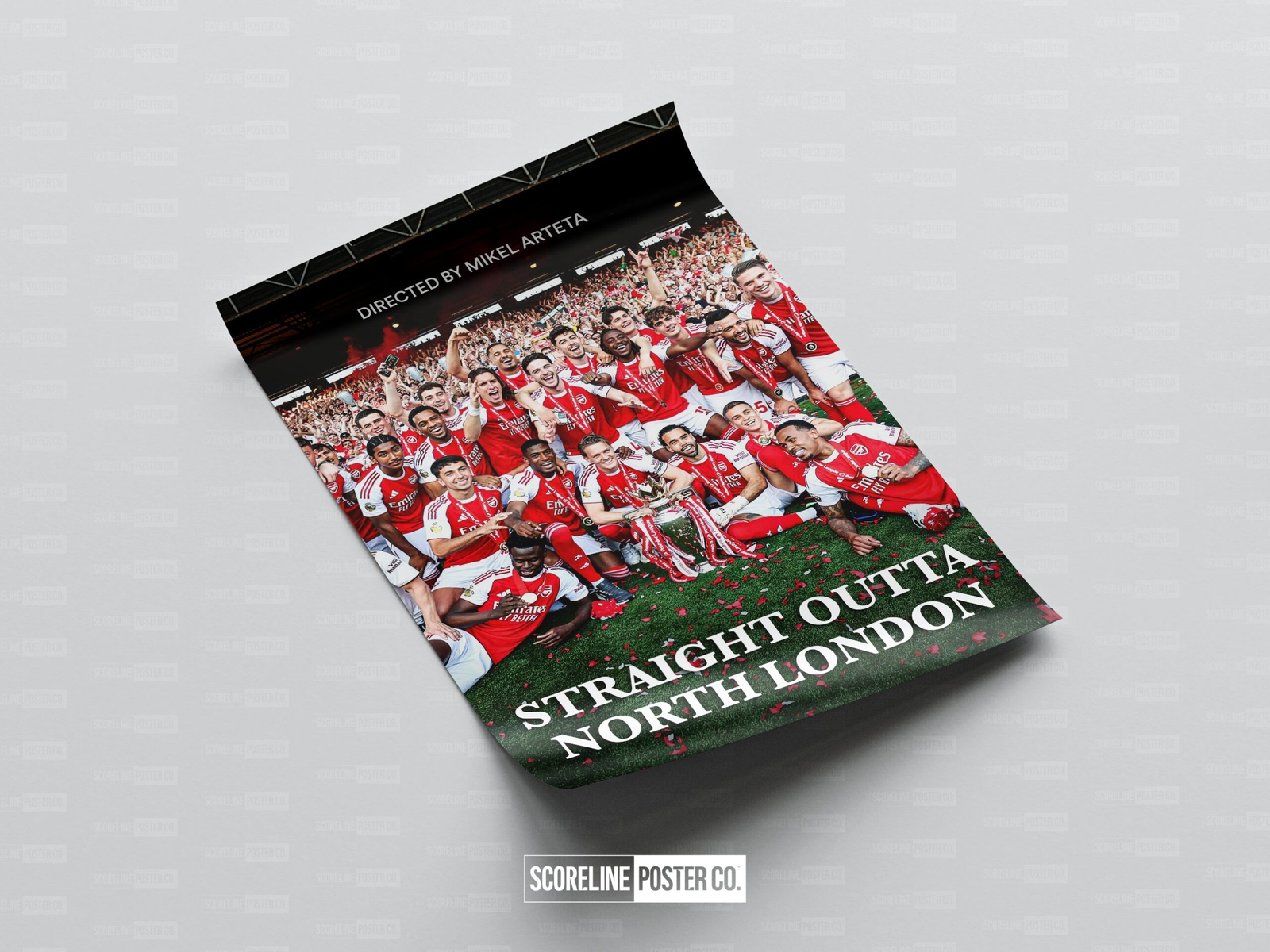 Arsenal 'Straight Outta North London' Poster - Image 4