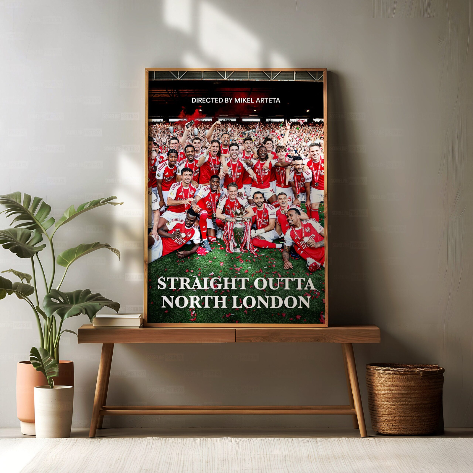 Arsenal 'Straight Outta North London' Poster - Image 2