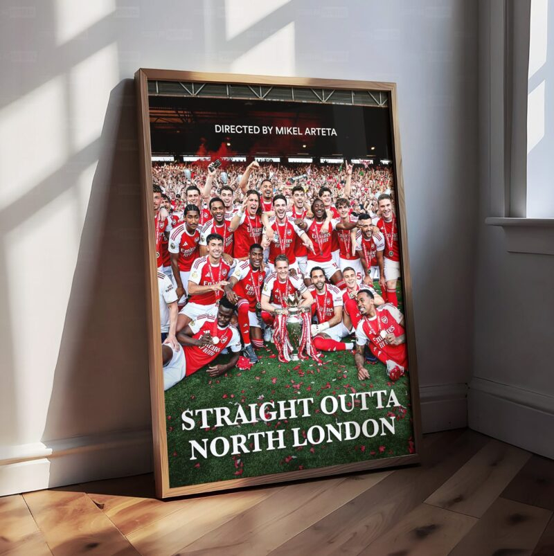Arsenal 'Straight Outta North London' Poster