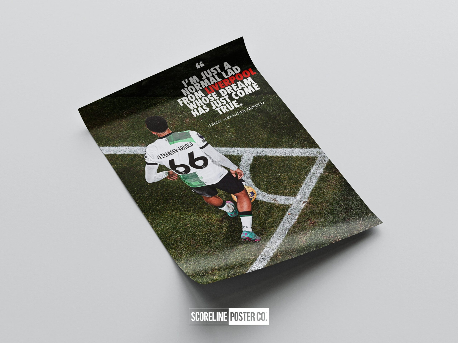 Trent Alexander Arnold 'Quote' Poster - Image 4