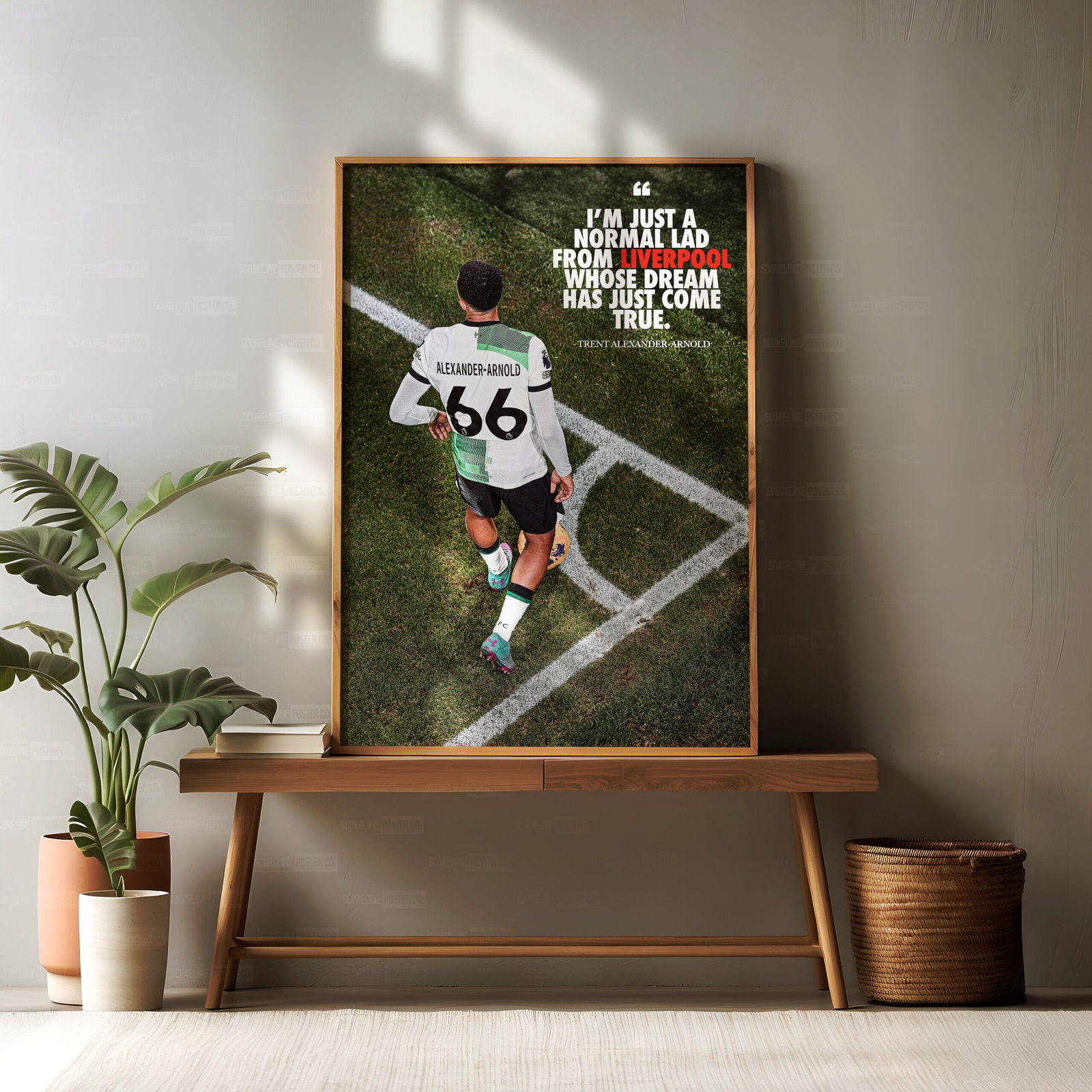 Trent Alexander Arnold 'Quote' Poster - Image 2