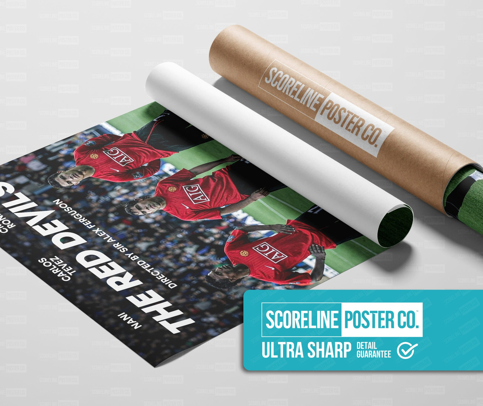 Manchester United 'The Red Devils' Poster - Image 3