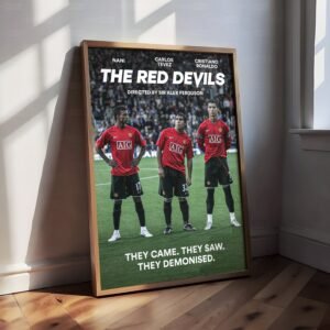 Manchester United 'The Red Devils' Poster