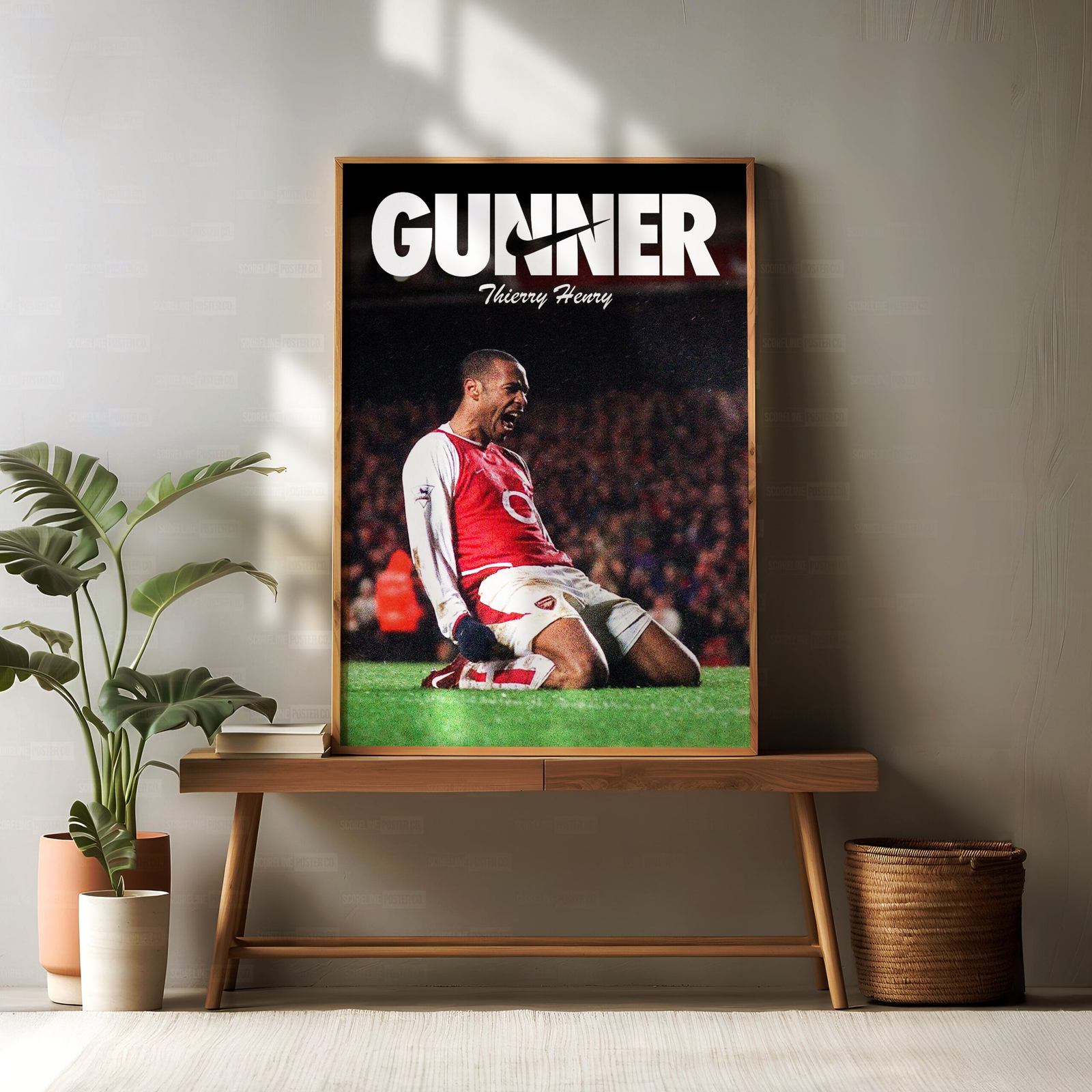 Thierry Henry 'Gunner' Poster - Image 2
