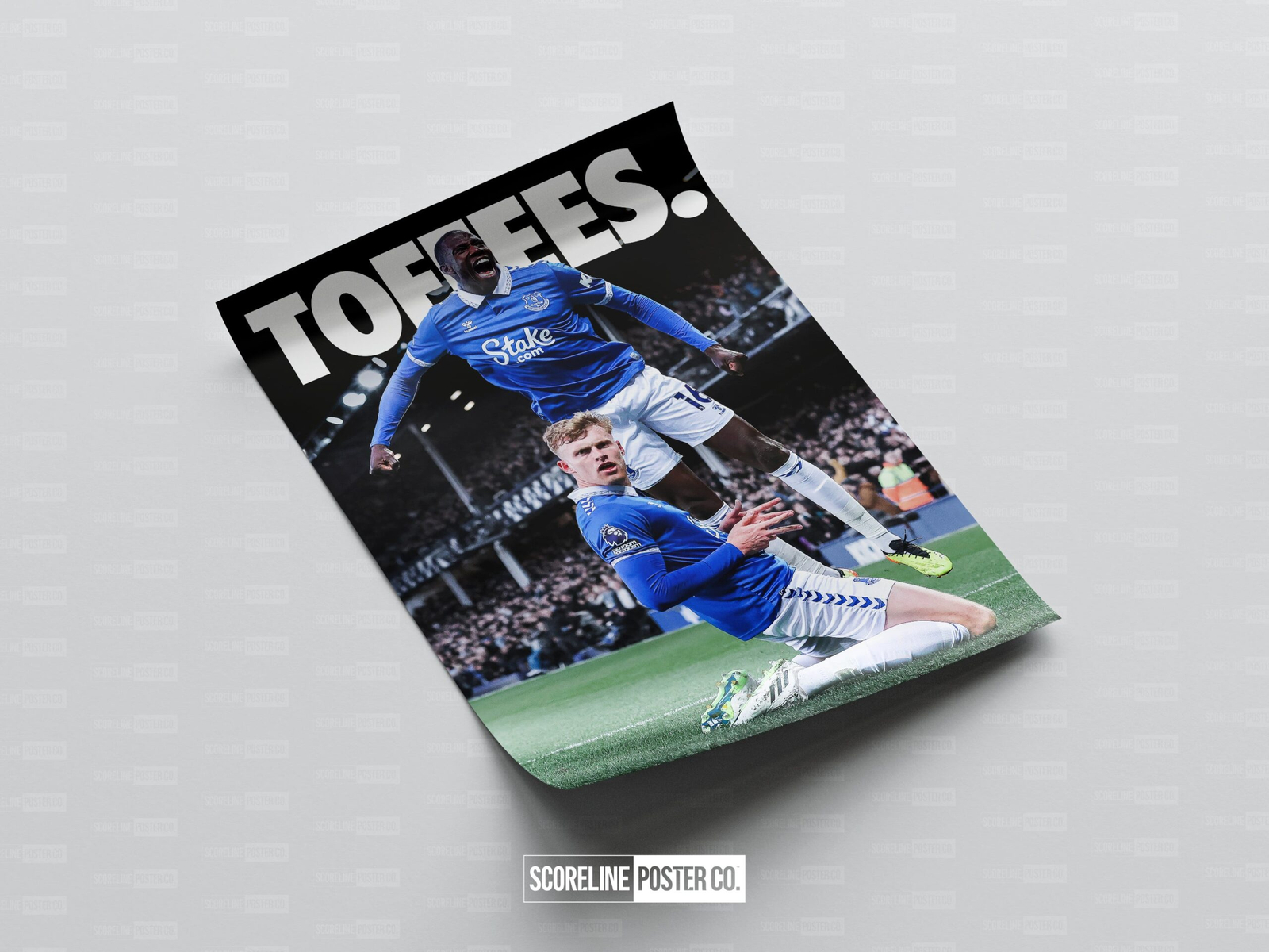 Everton 'Toffees' Poster - Image 4