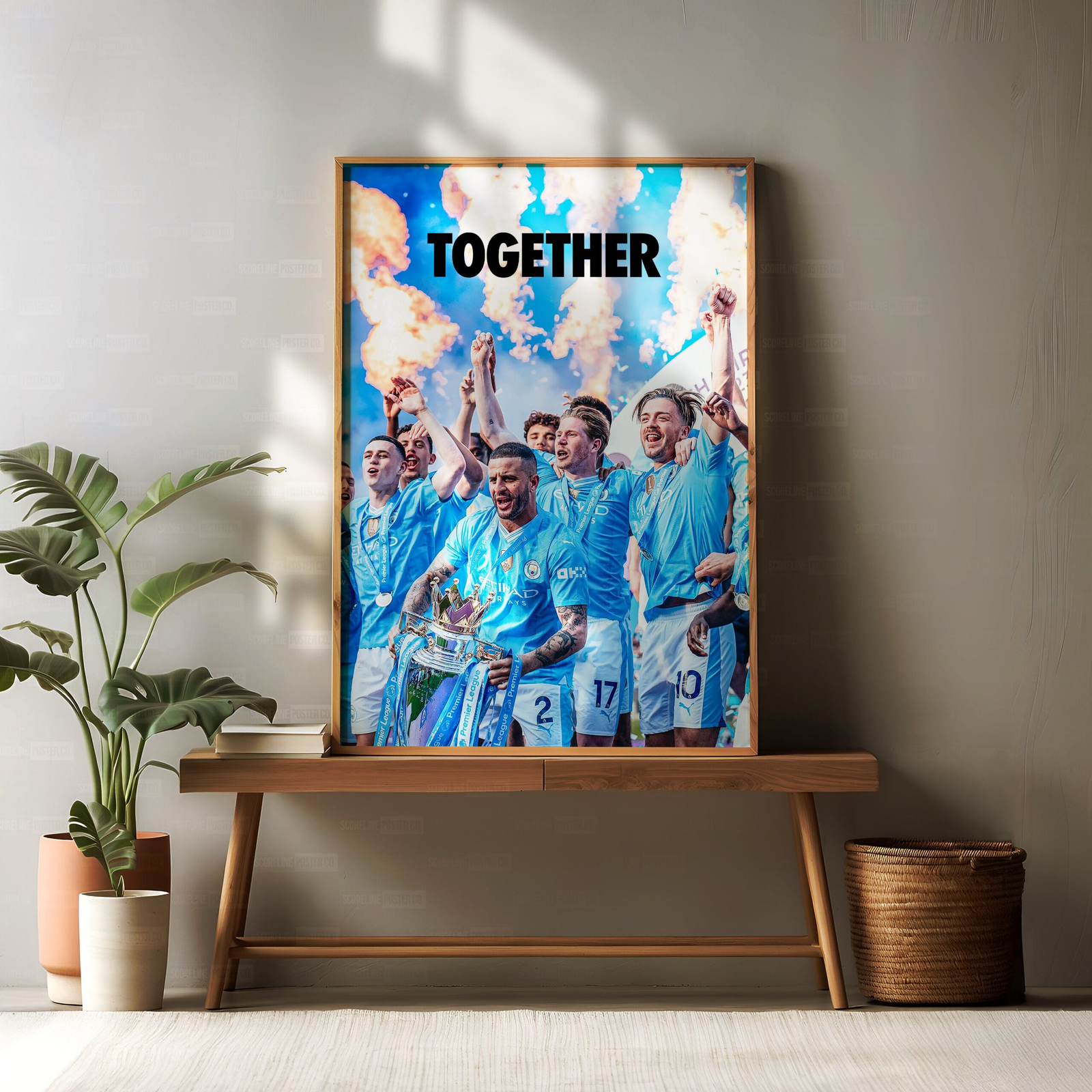 Manchester City 'Together' Poster - Image 2