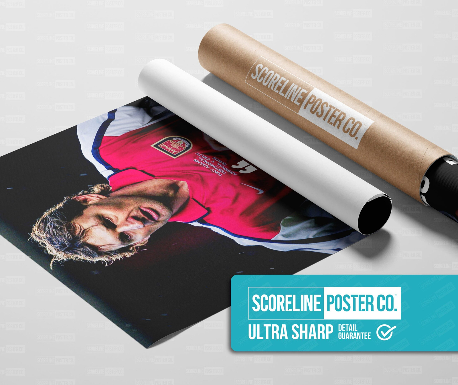 Tony Adams 'Quote' Poster - Image 3
