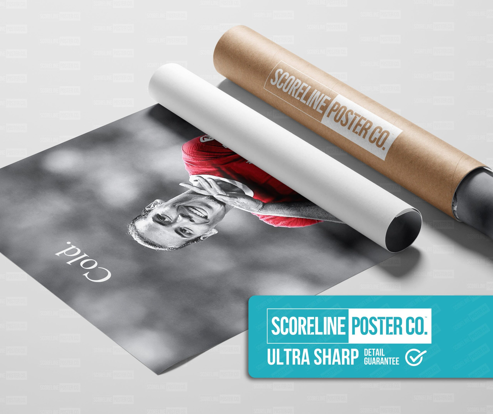 Virgil van Dijk 'Cold' Poster - Image 3