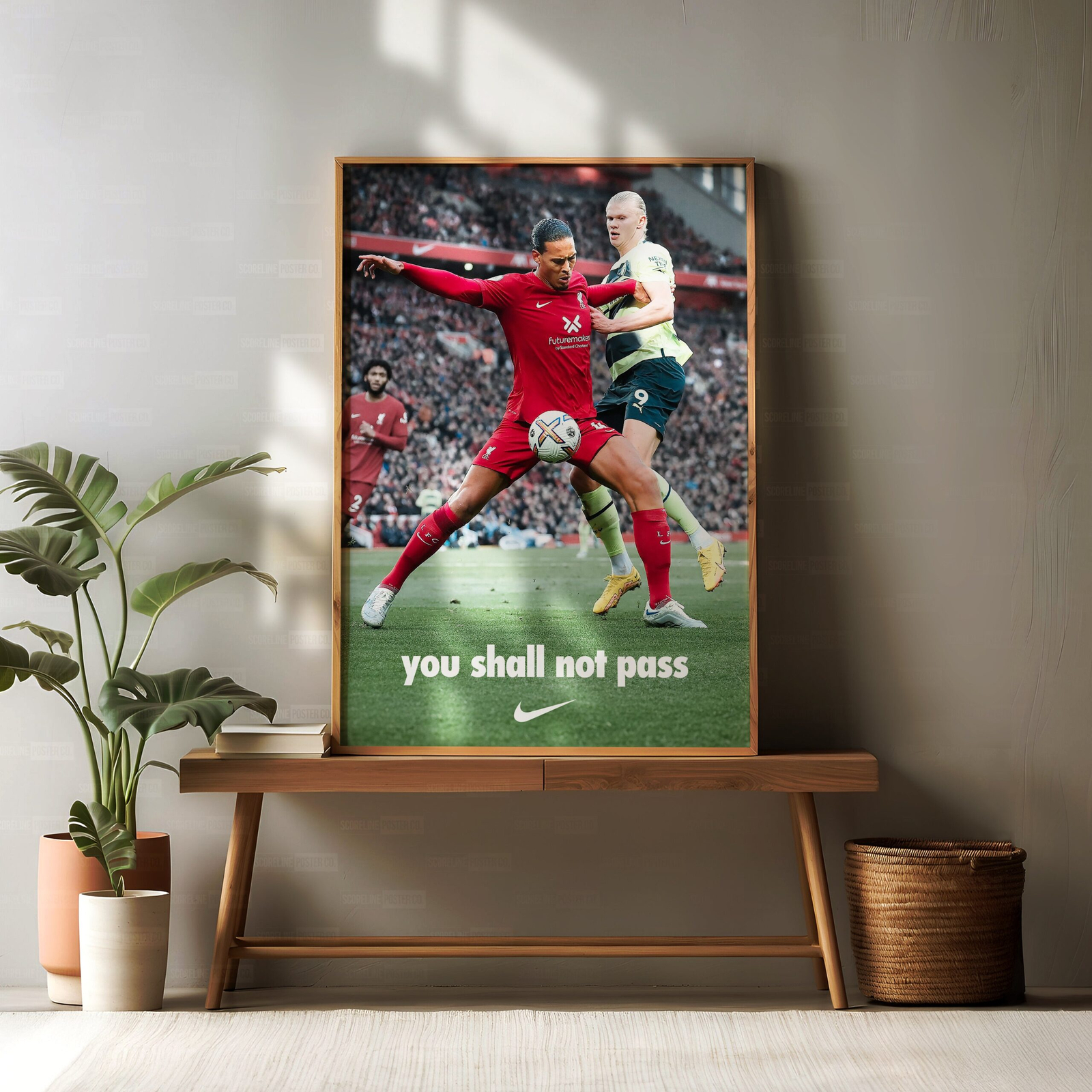 Virgil van Dijk 'You Shall Not Pass' Poster - Image 2