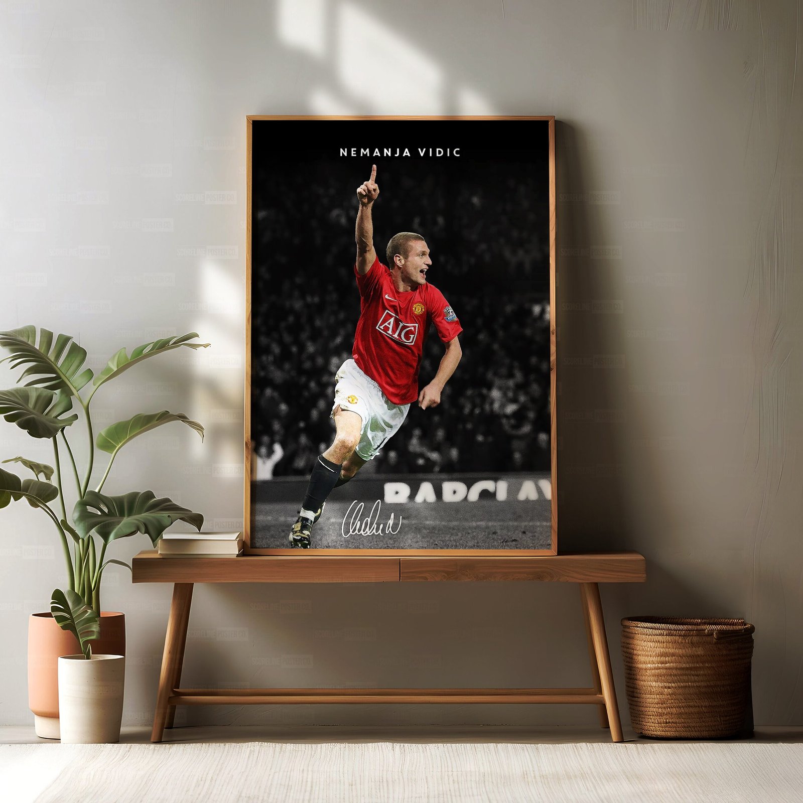 Nemanja Vidic Poster - Image 2