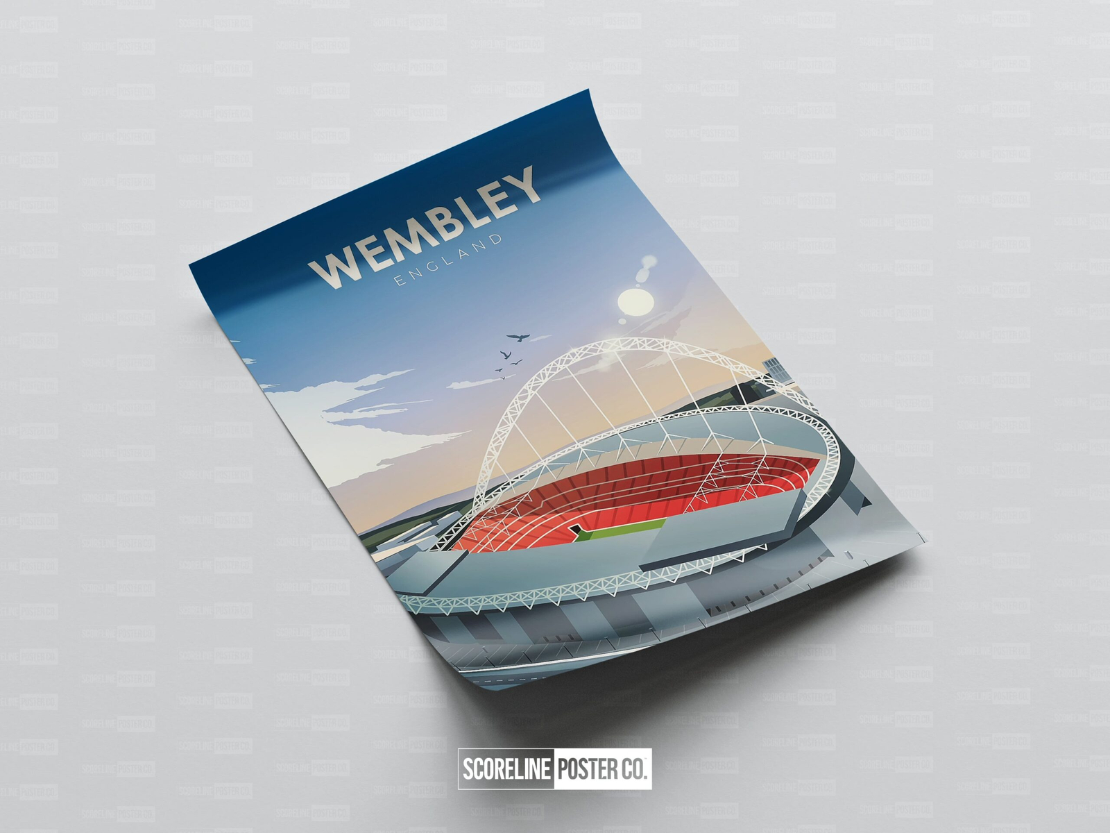 Wembley Stadium Poster - Image 4