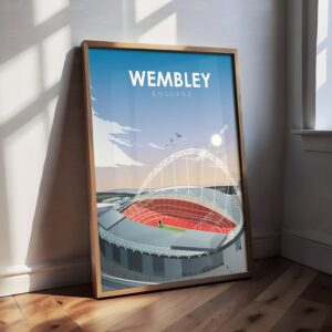 Wembley Stadium Poster