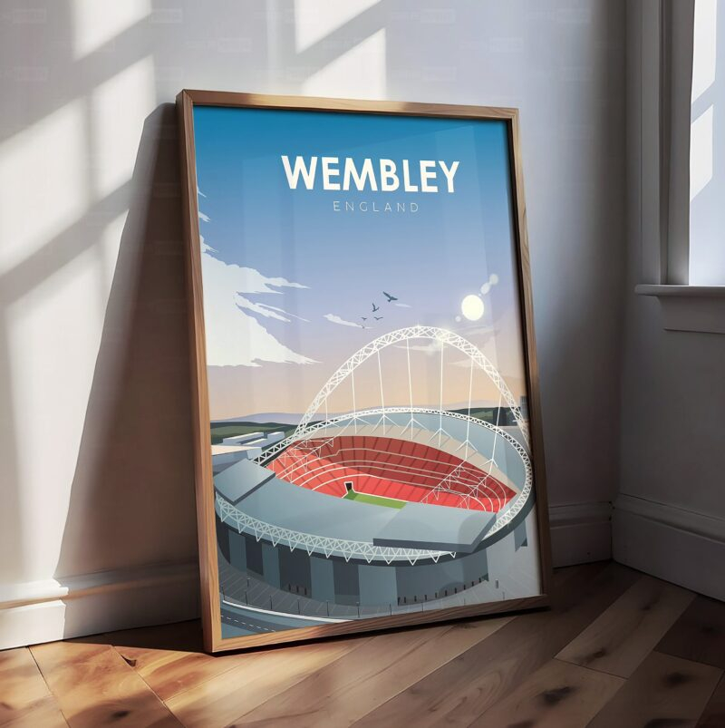 Wembley Stadium Poster