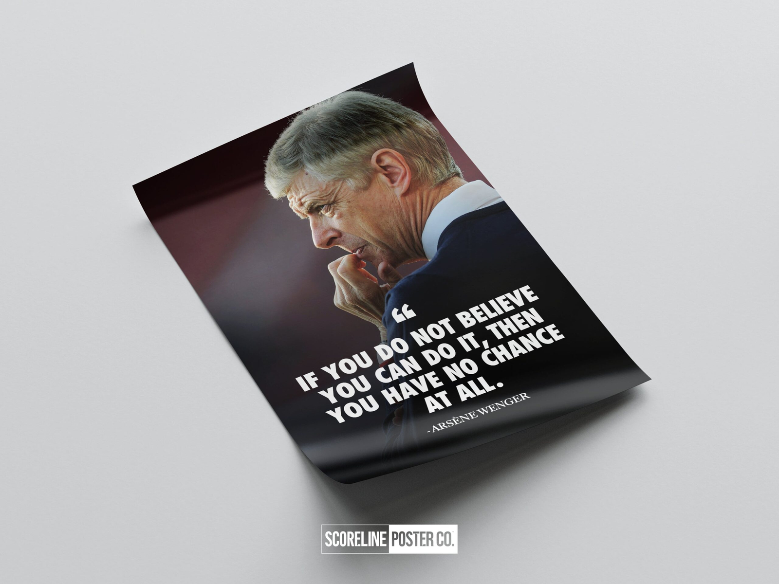 Arsene Wenger 'Quote' Poster - Image 4