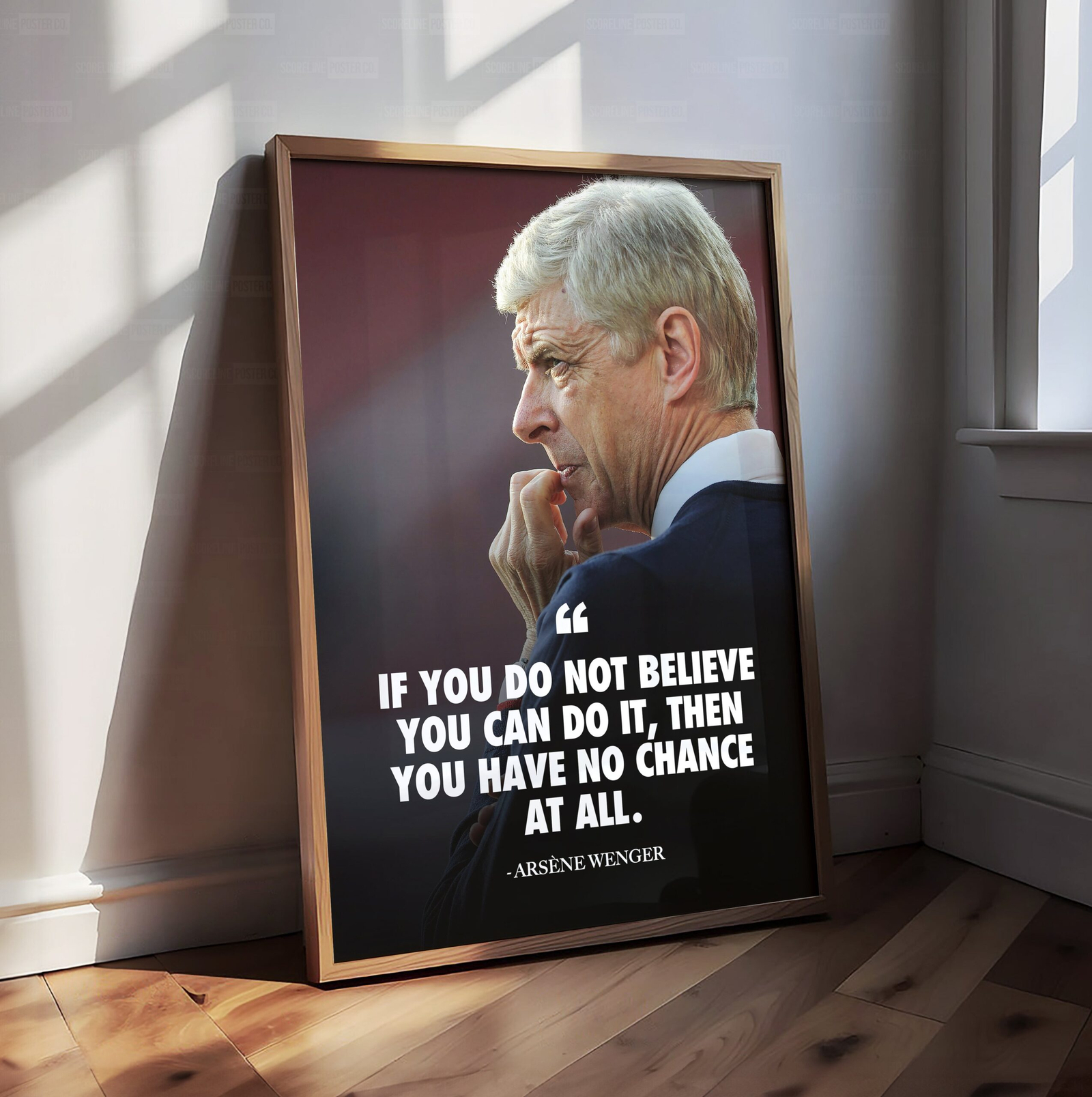 Arsene Wenger 'Quote' Poster