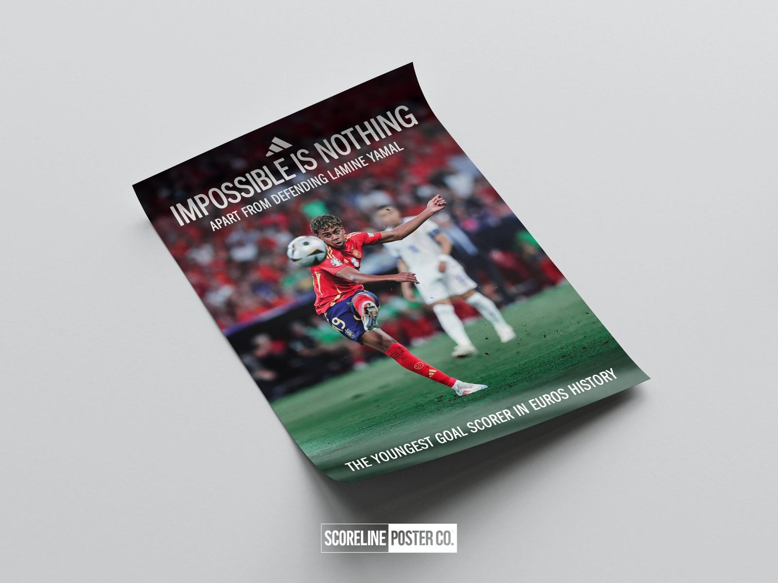 Lamine Yamal 'Impossible Is Nothing' Poster - Image 4