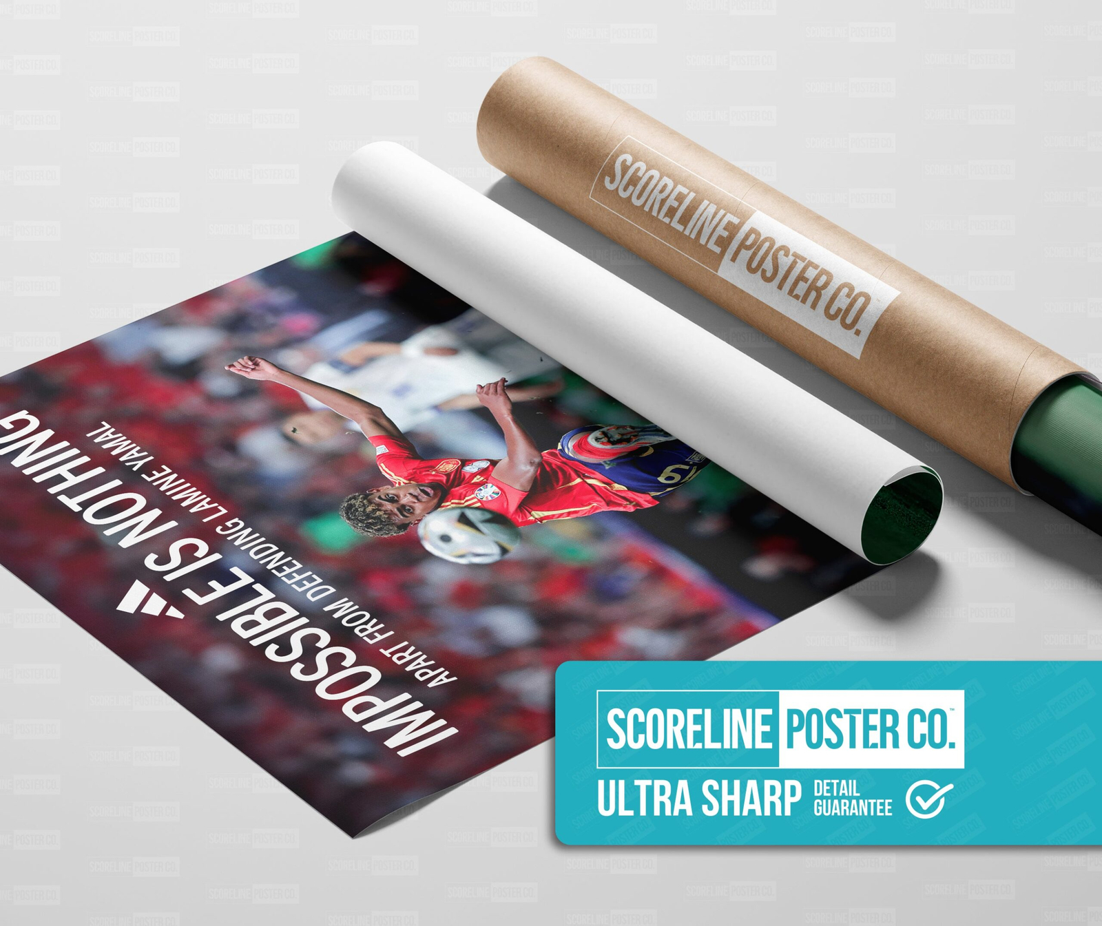Lamine Yamal 'Impossible Is Nothing' Poster - Image 3