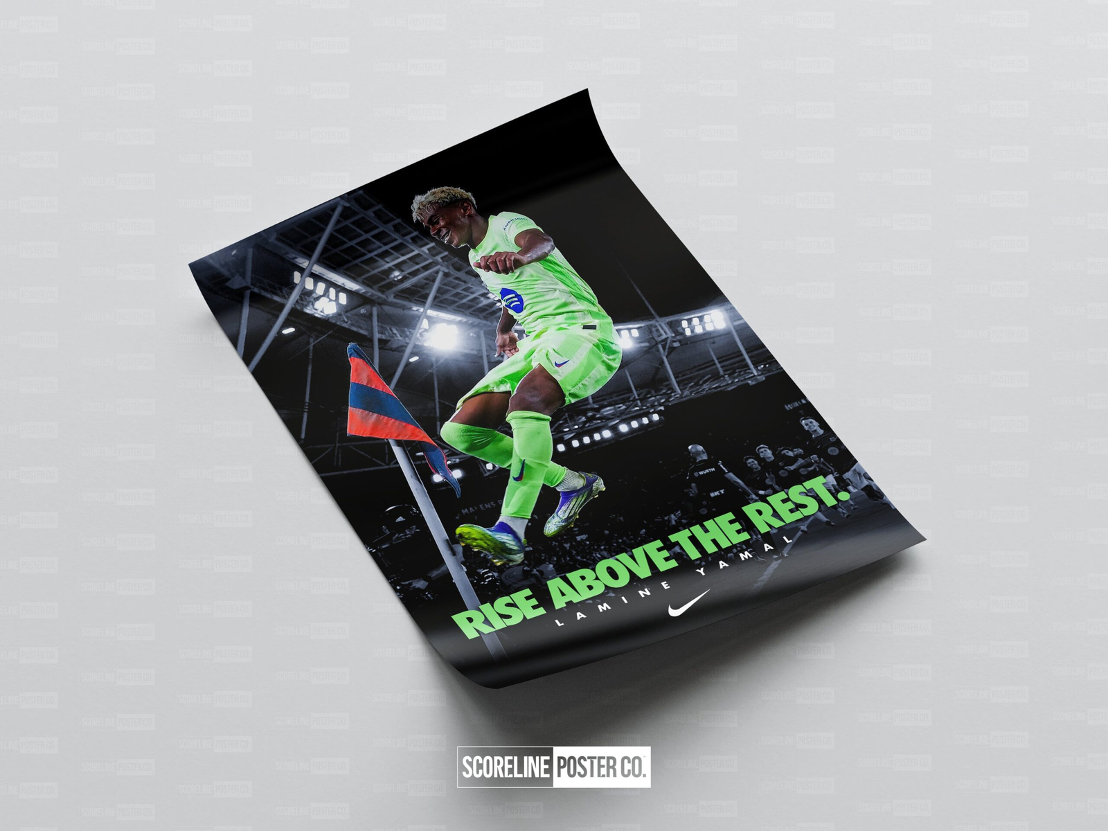 Lamine Yamal 'Rise Above The Rest' Poster - Image 4