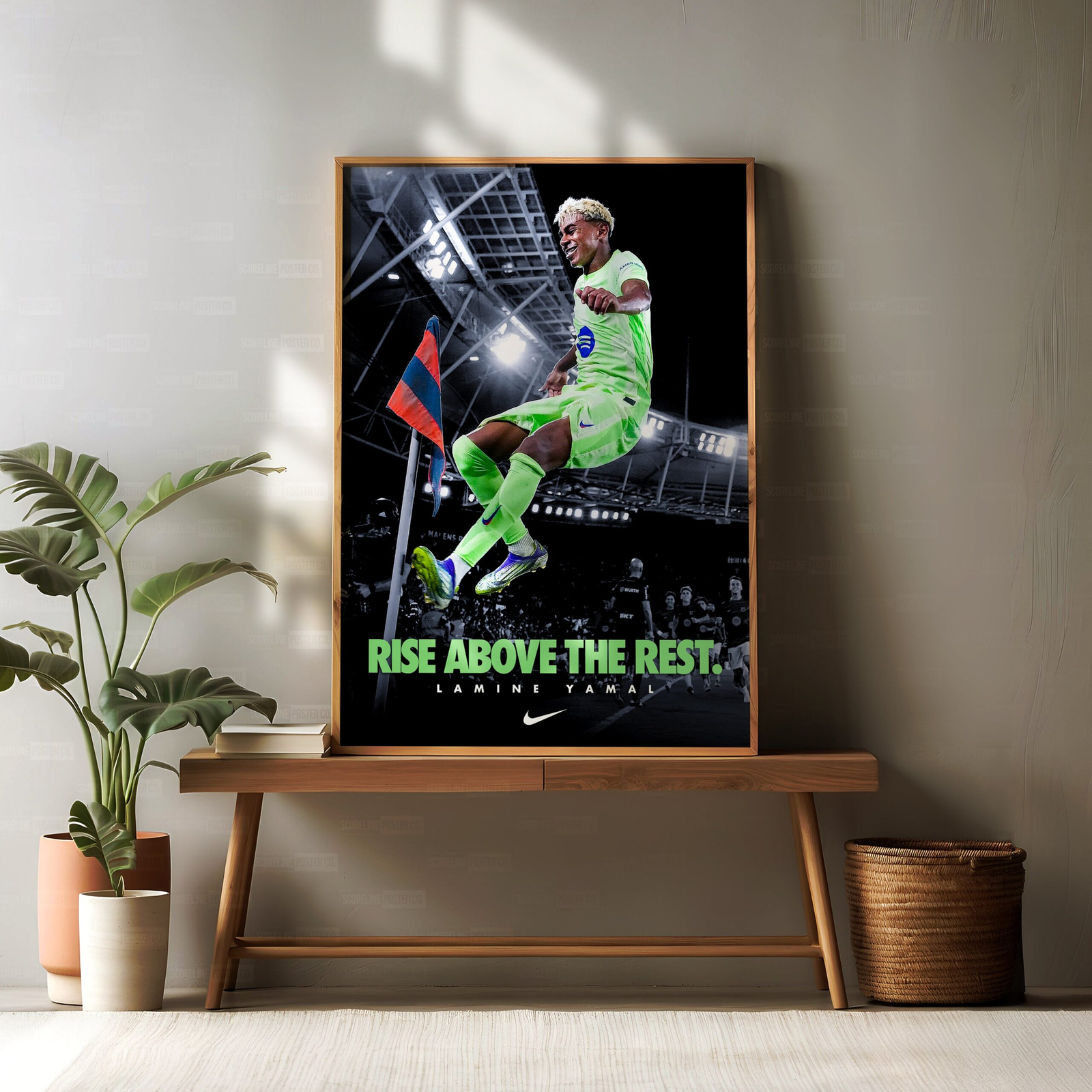 Lamine Yamal 'Rise Above The Rest' Poster - Image 2