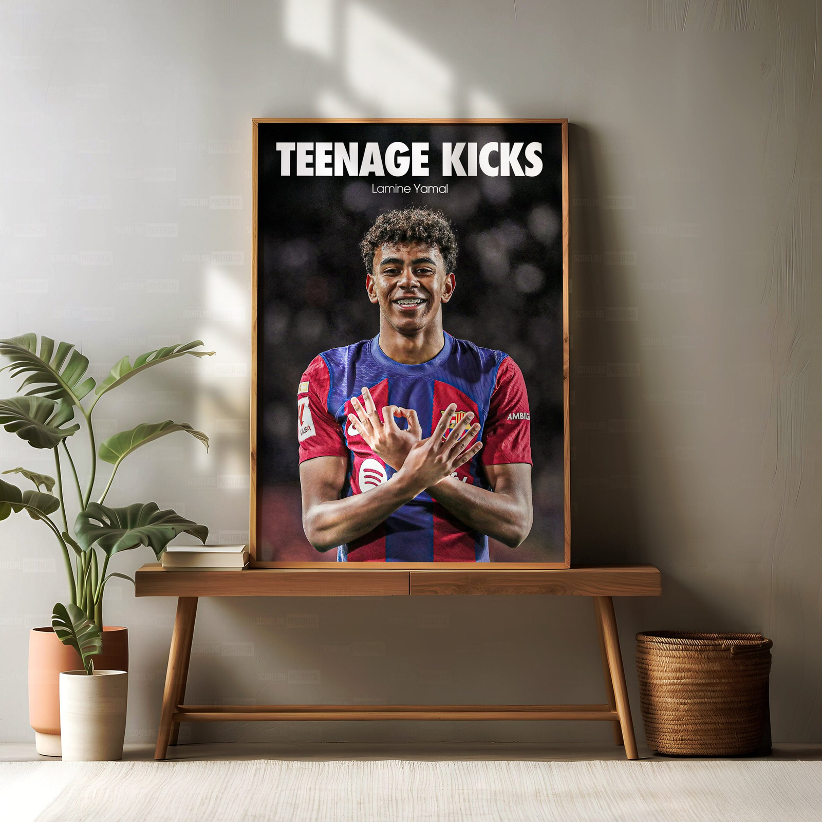 Lamine Yamal 'Teenage Kicks' Poster - Image 2