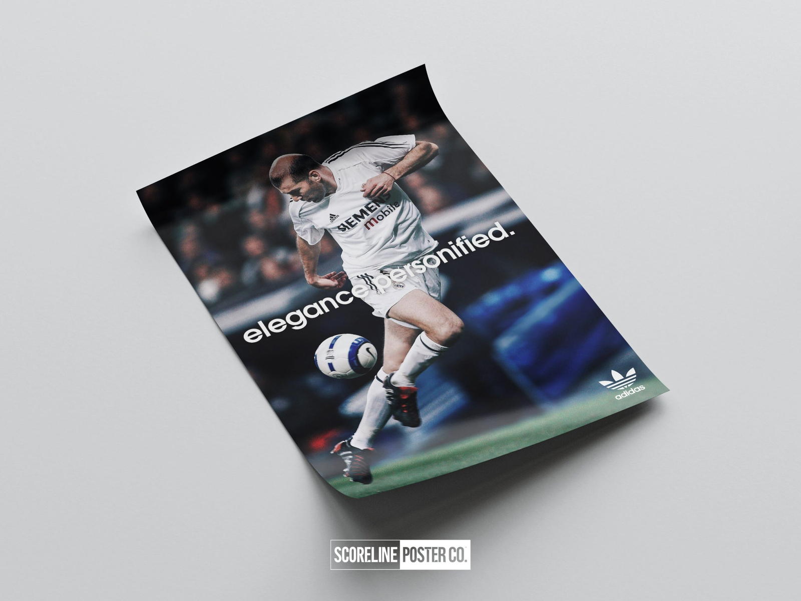 Zinedine Zidane 'Majestic' Poster - Image 4