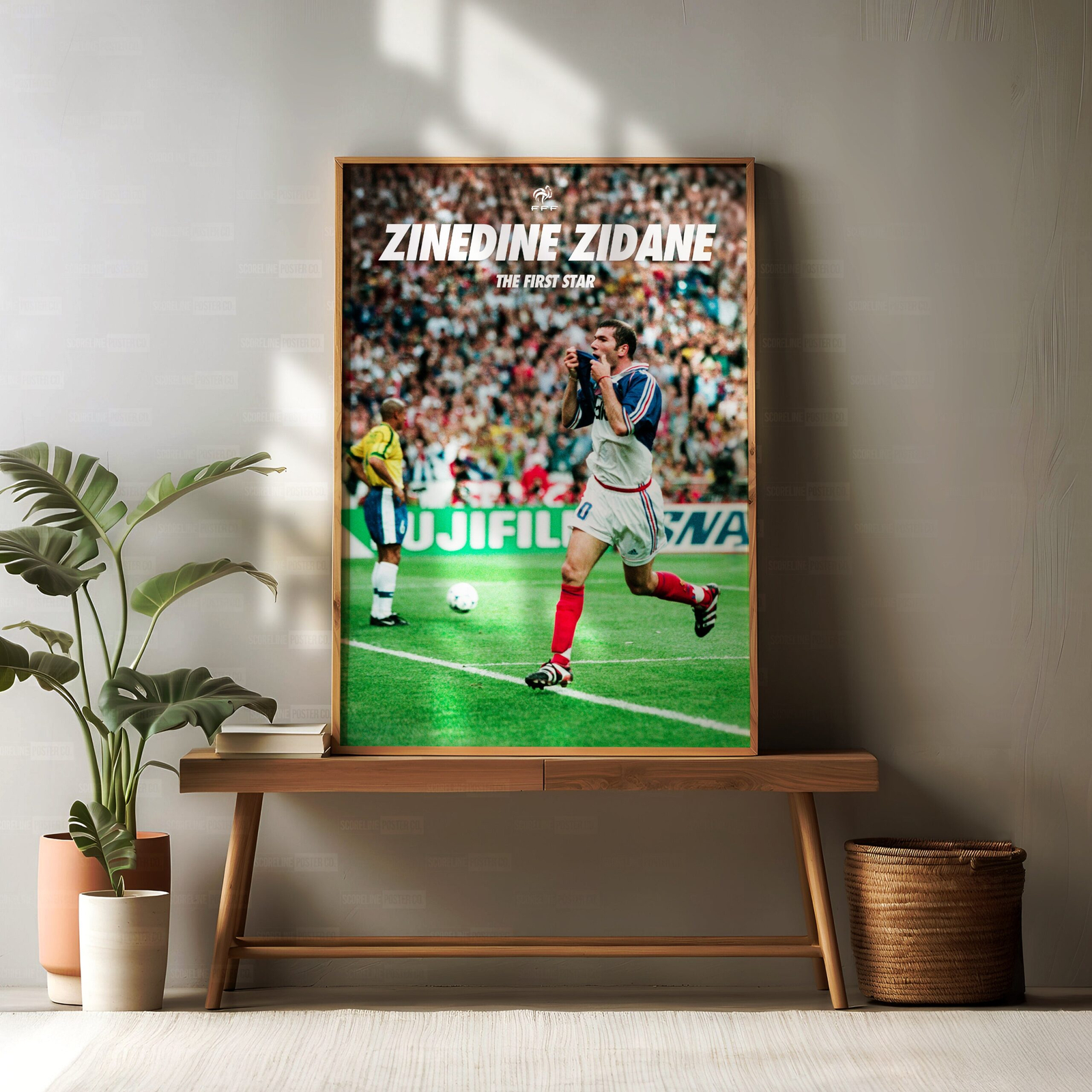 Zinedine Zidane 'First Star' Poster - Image 2