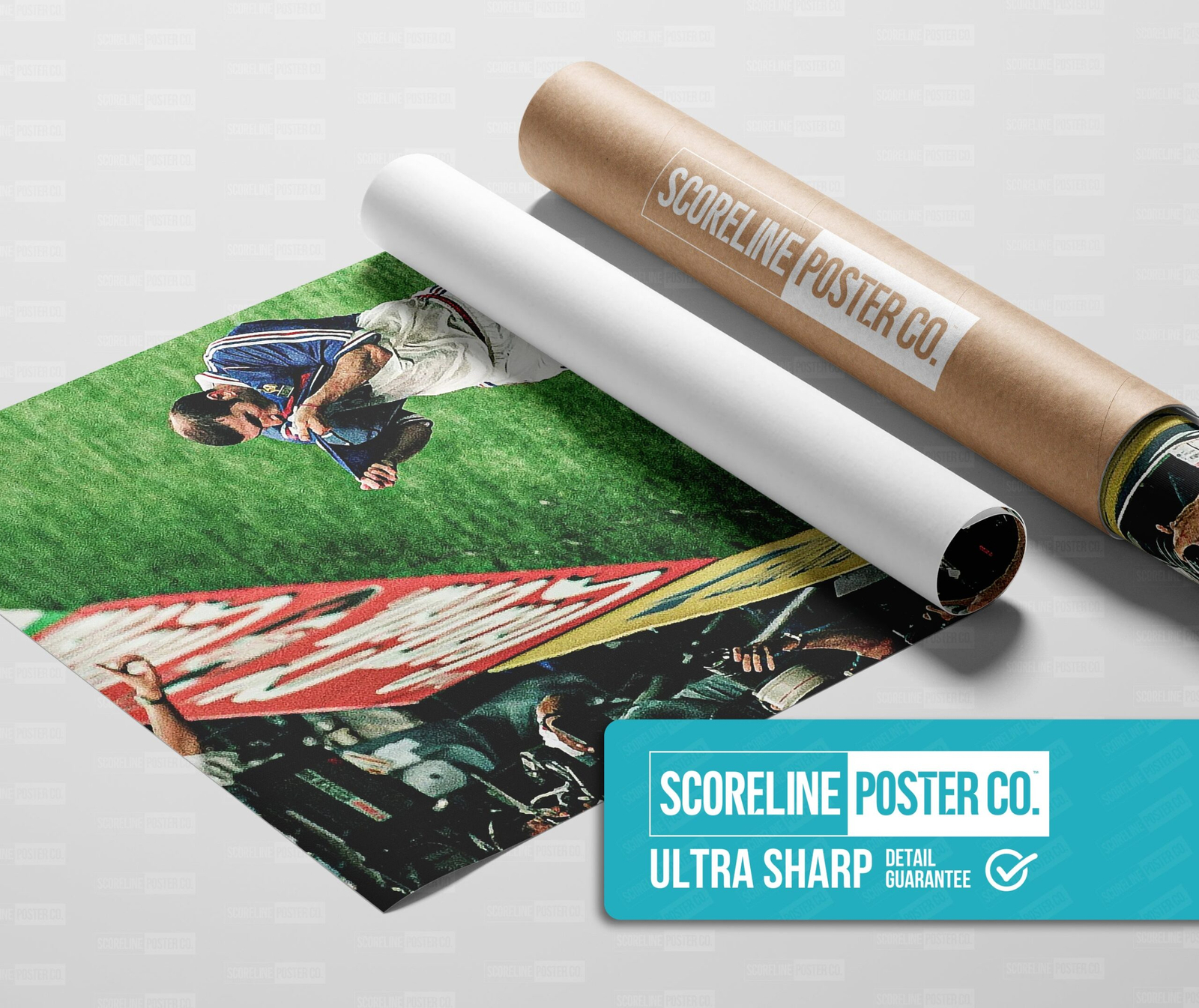 Zinedine Zidane 'Signature' Poster - Image 3