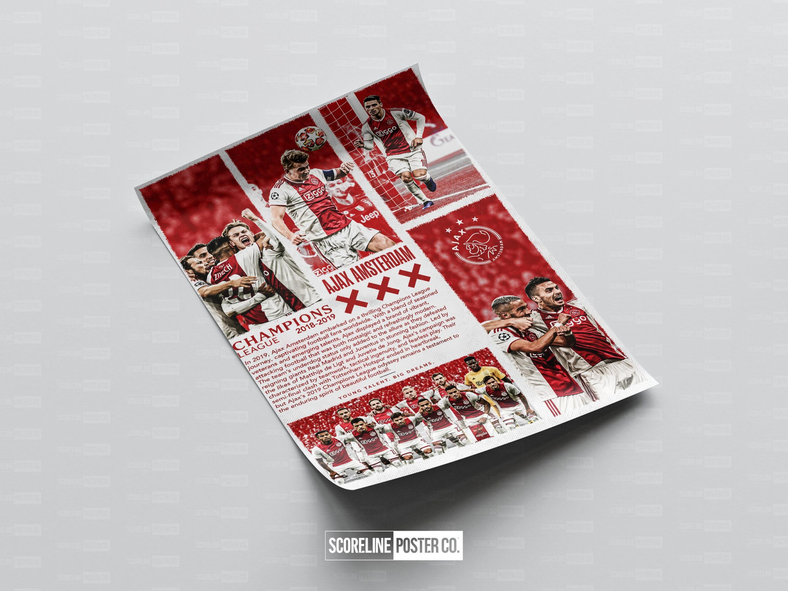 Ajax ‘Champions League’ Poster - Image 4