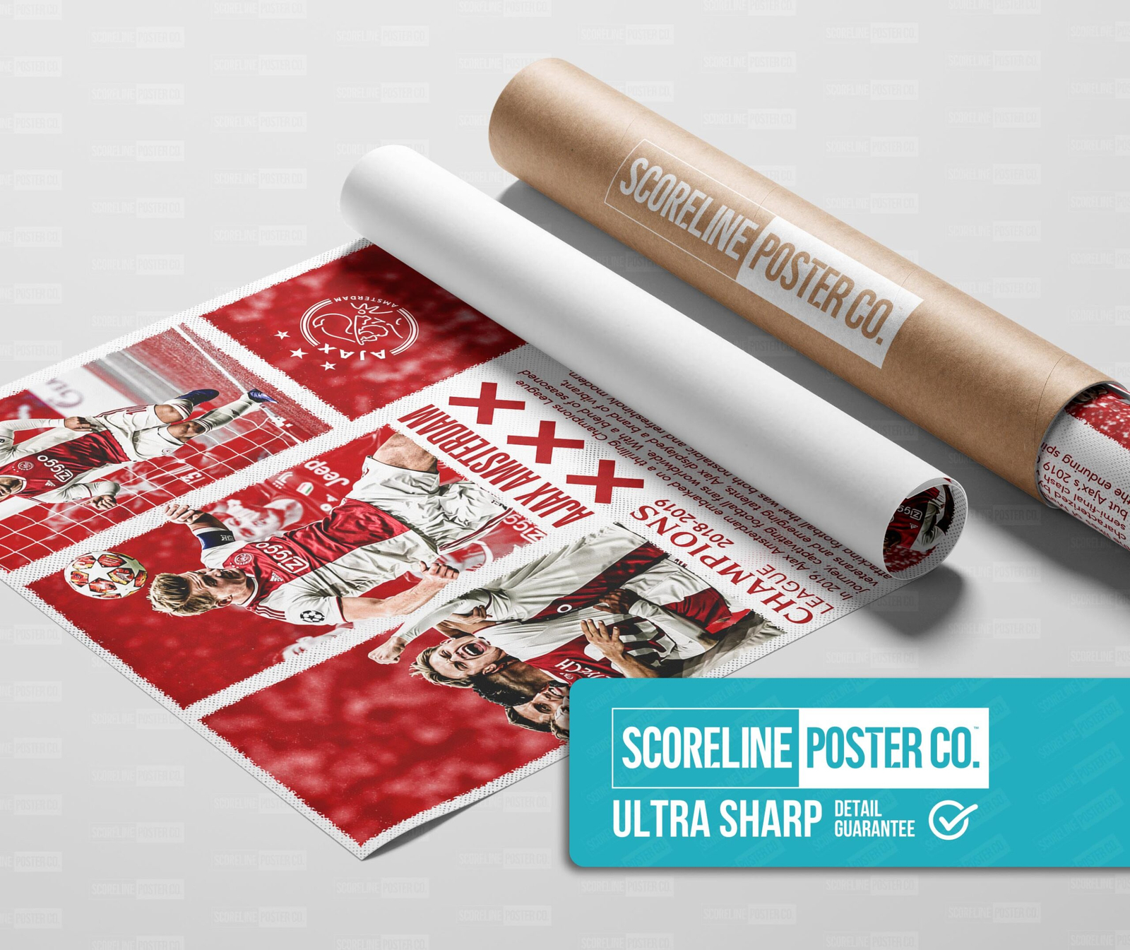 Ajax ‘Champions League’ Poster - Image 3