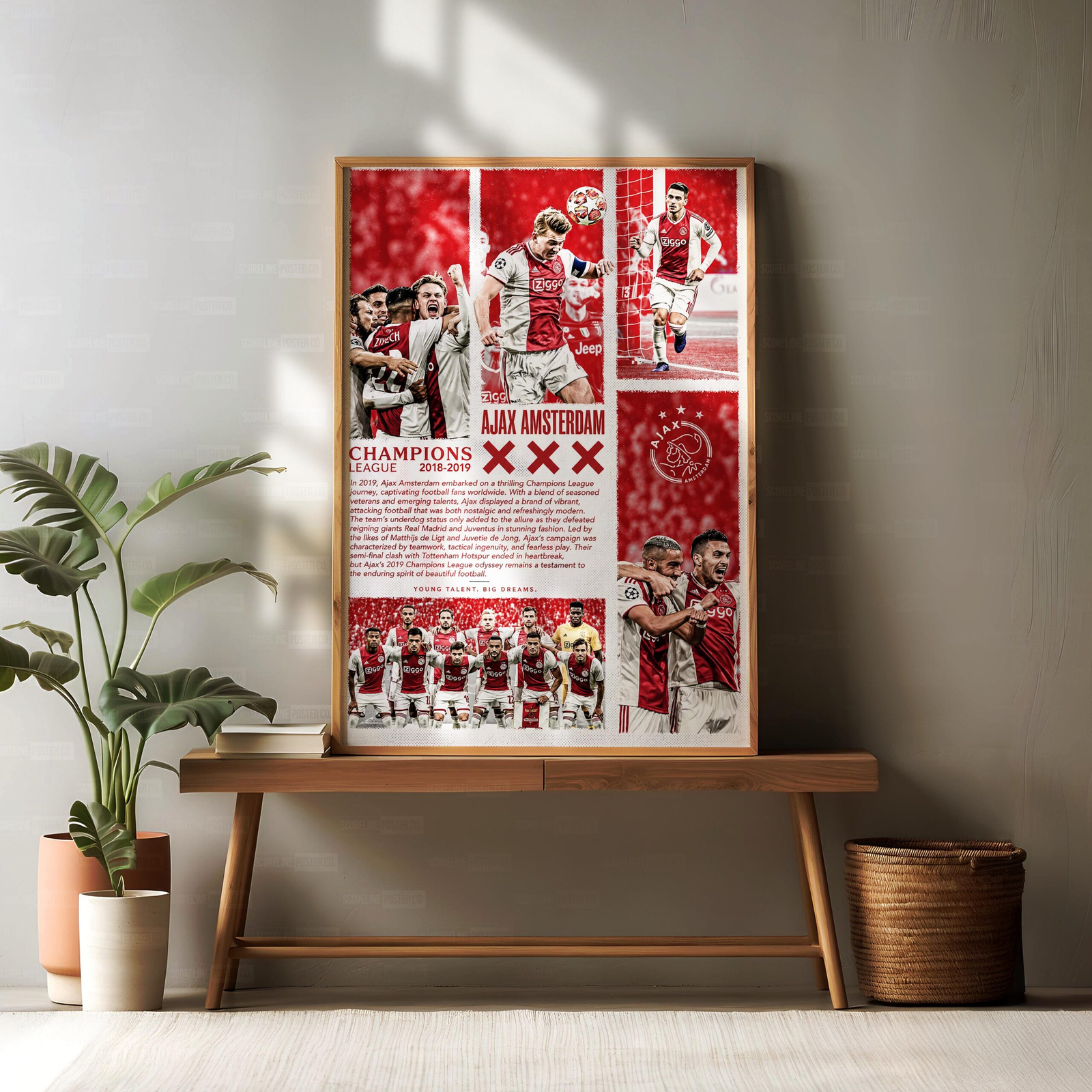 Ajax ‘Champions League’ Poster - Image 2
