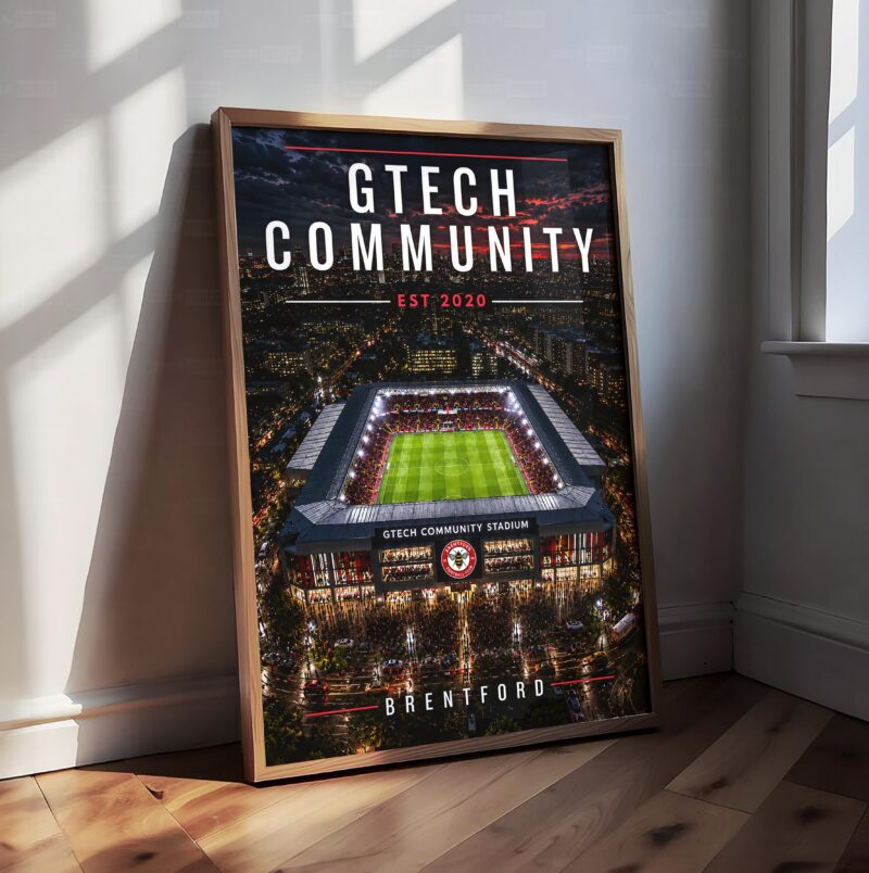 Brentford ‘Gtech Community’ Poster